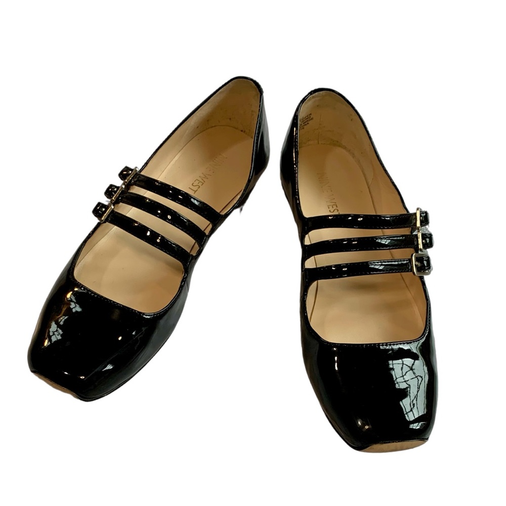Nine West Women's Zeno Synthetic Ballet Flat